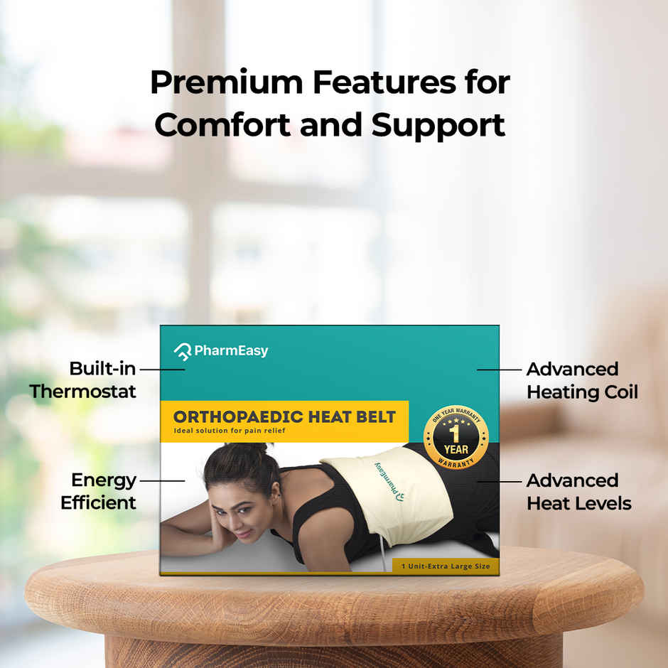 Pharmeasy Orthopaedic Electric Heat Belt - Extra Large