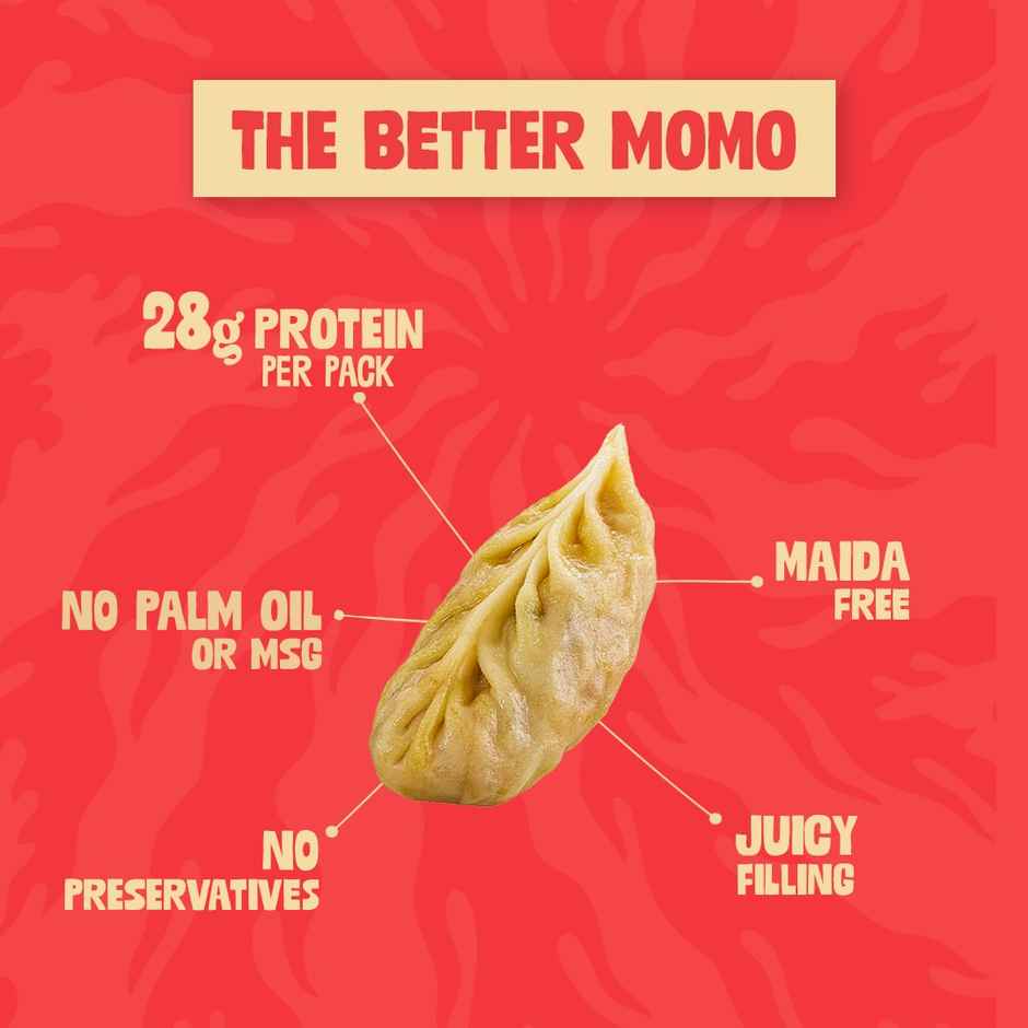 Hello Tempayy Masala High Protein Veg Momos | Maida Free