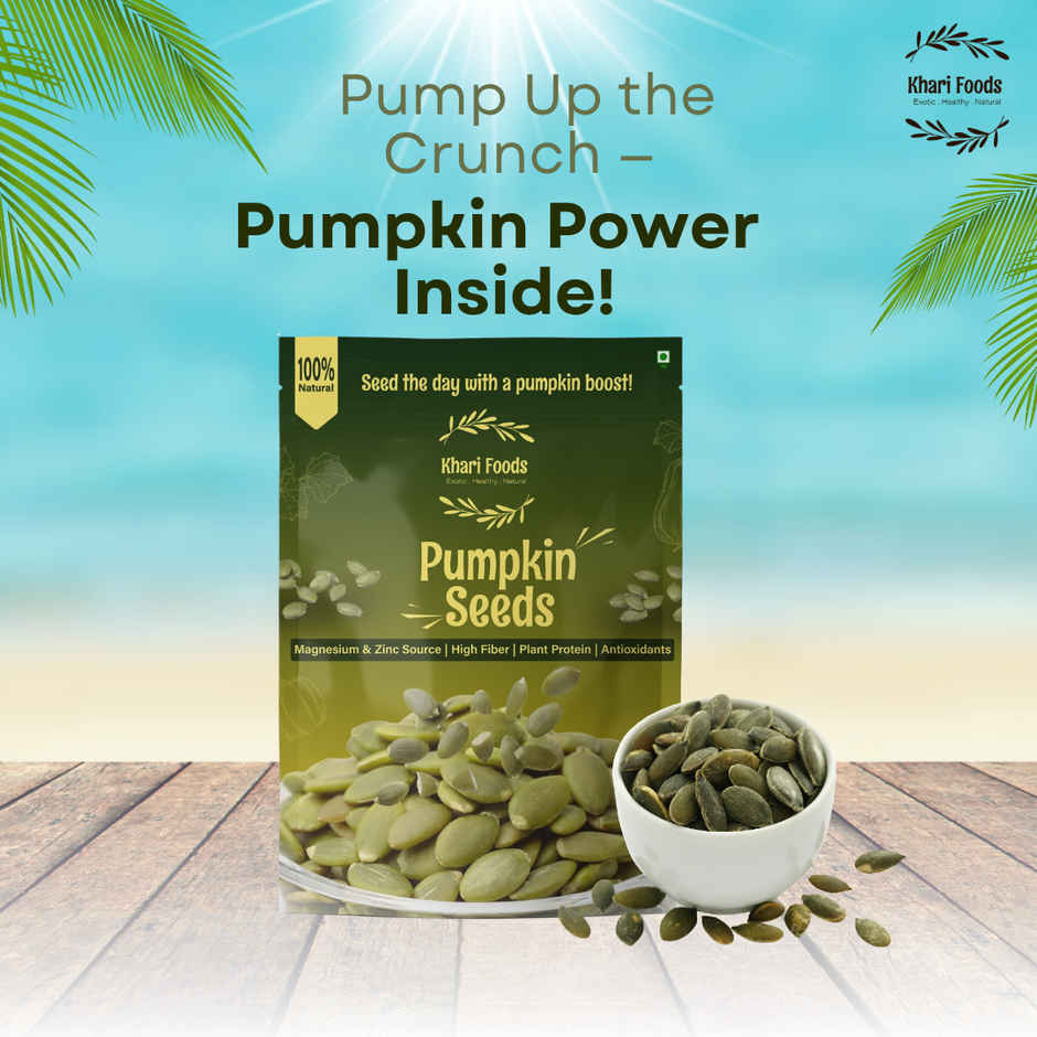 Khari Foods Premium Pumpkin Seeds Raw
