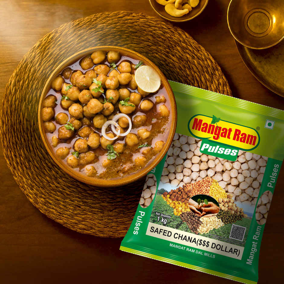 Mangat Ram Safed Chana - Big Size