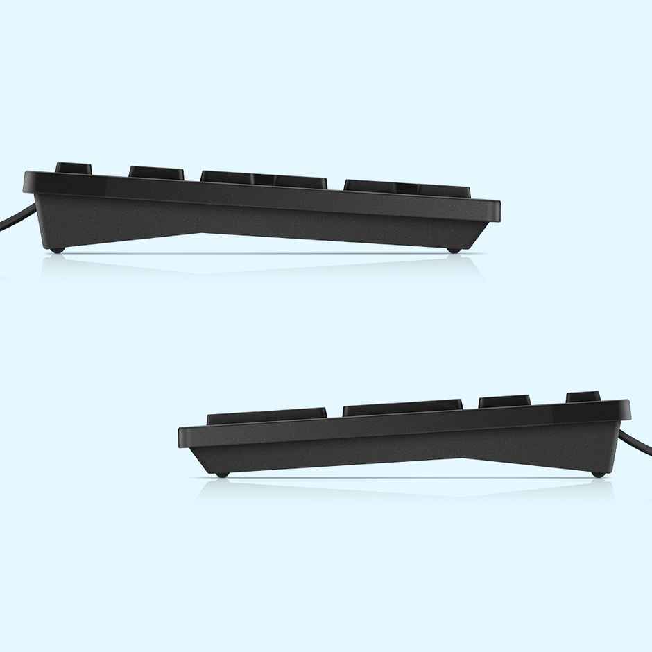 Dell Kb216-Black Multimedia Wired Keyboard With Usb Interface Plunger Keys Technology And Chiclet - Black