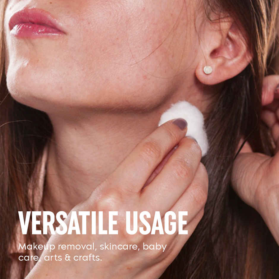 Multibrite Cosmetic Coloured Cotton Balls | for Makeup and Nail Paint Remover | All Skin Types