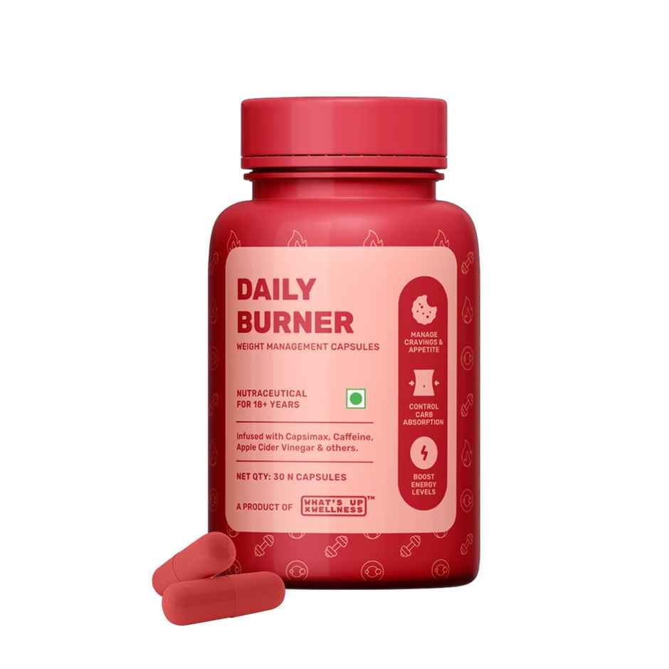 What's Up Wellness Daily Burner Weight Loss Capsules