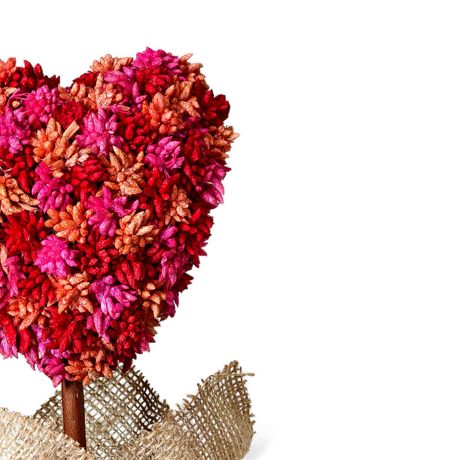 Blooming Heart Decor Set with Fragrance Spray | Ideal for Gifting | IRIS