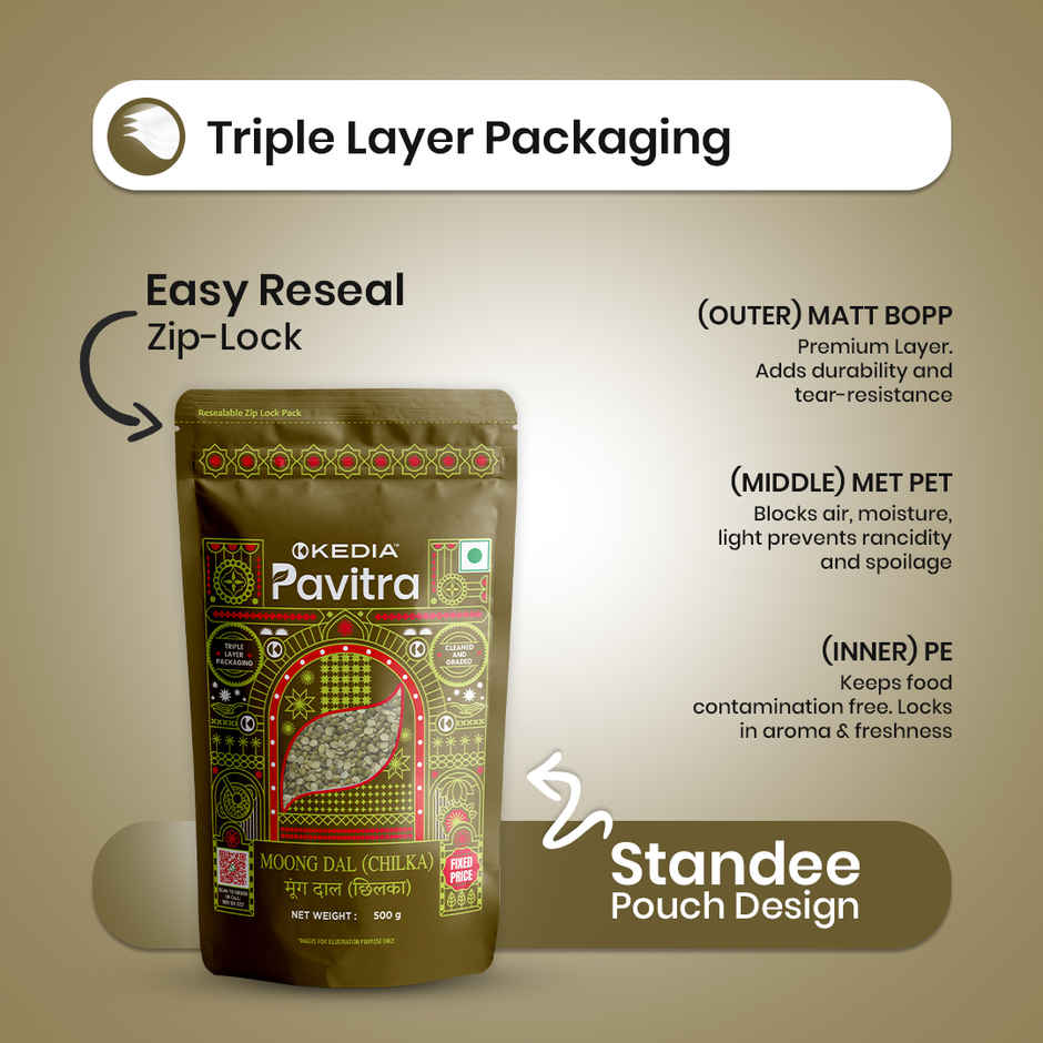 Kedia Pavitra Moong Dal Chilka