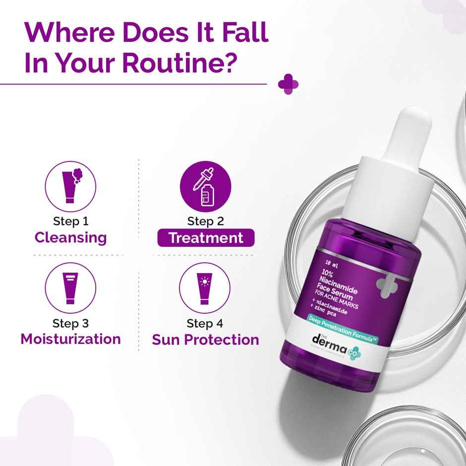 The Derma Co 10% Niacinamide Face Serum For Acne Marks