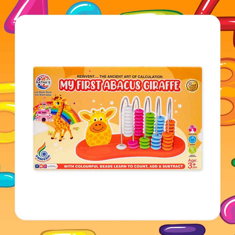 Ratna's My First Abacus Giraffe