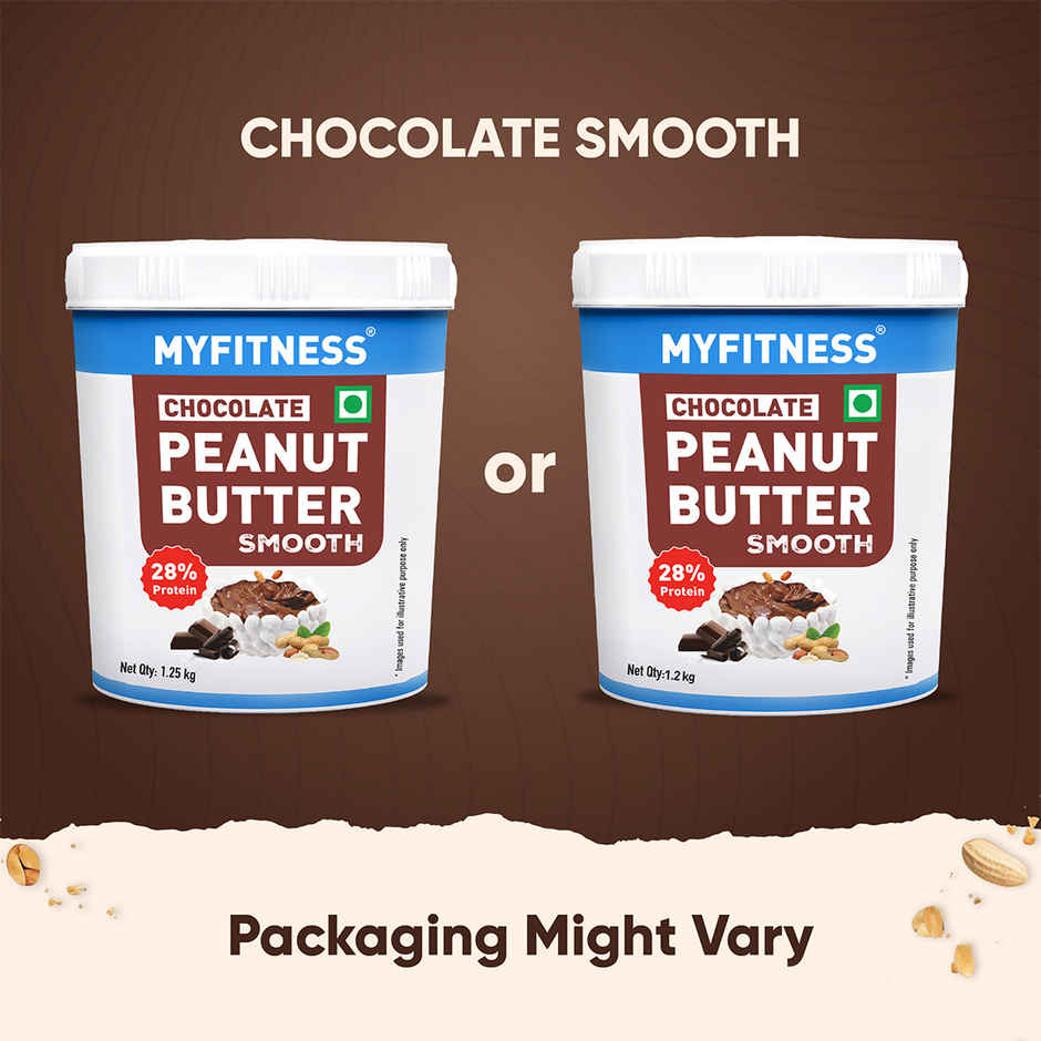 MyFitness 28g High Protein Chocolate Peanut Butter Spread - Smooth