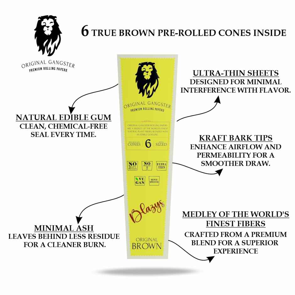 ORIGINAL GANGSTER Cones | Original Brown