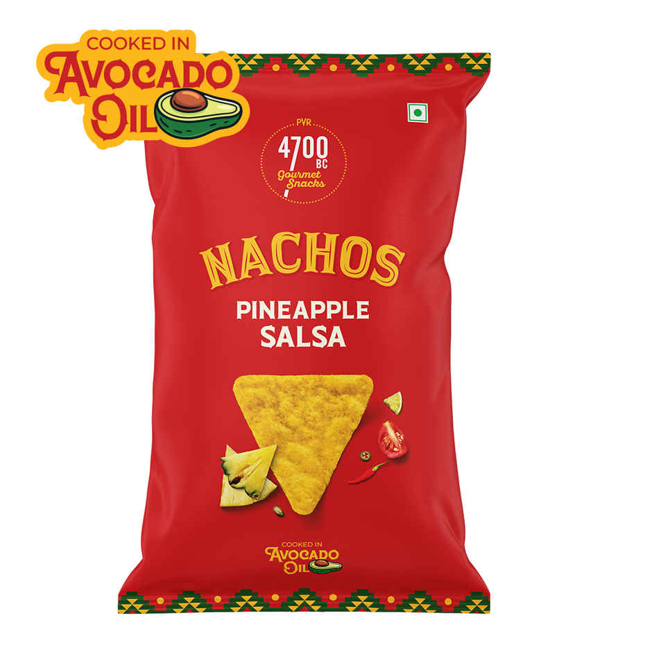 4700BC Pineapple Salsa Nachos | Made in Avocado Oill