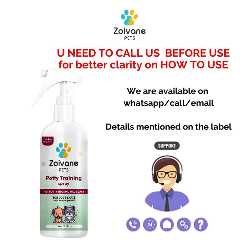 Zoivane Pets Potty Training Spray