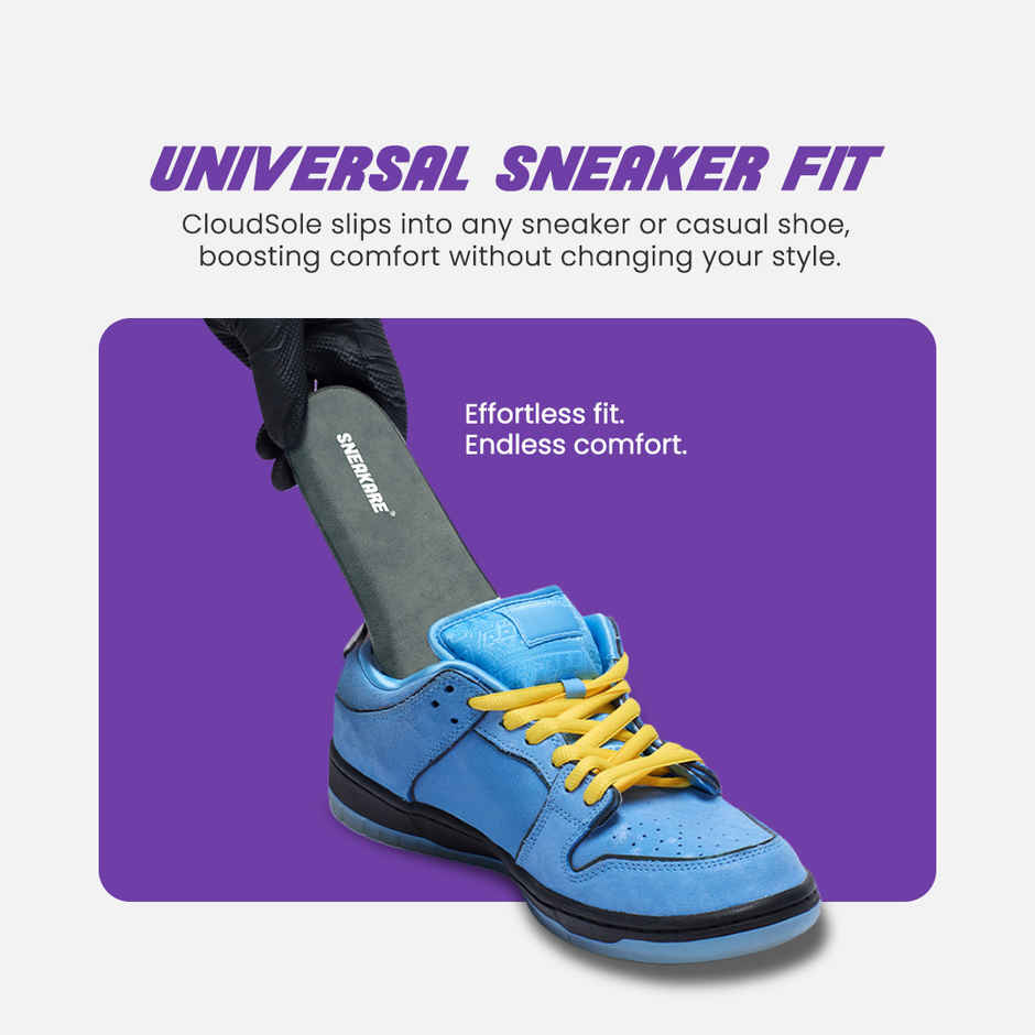 Sneakare Cloudsole Memory Foam Insoles Small | UK3.5 - UK6.5