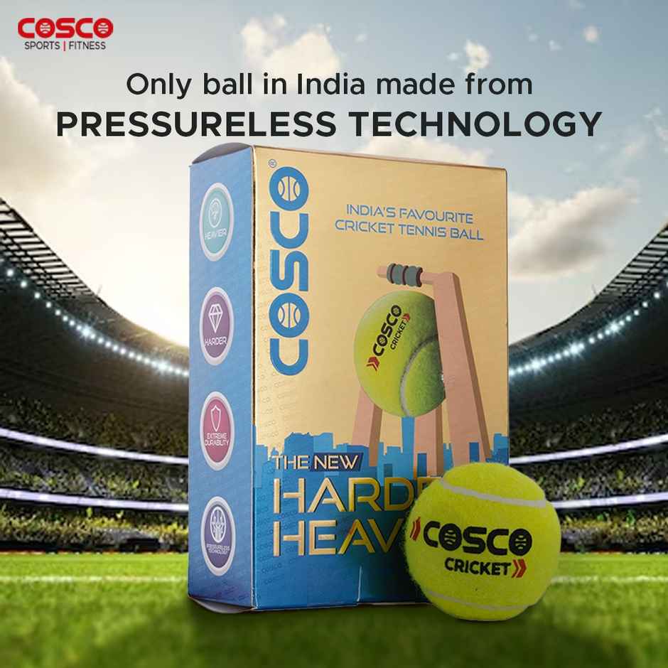 Cosco Cricket Light weight Tennis Balls