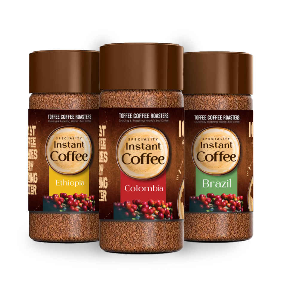 Toffee Coffee Roasters Assorted Medium Roast Instant Coffee