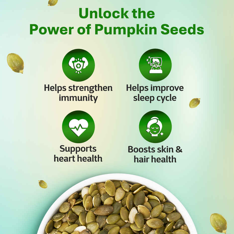 True Elements Raw Pumpkin Seeds - High Fibre & Protein
