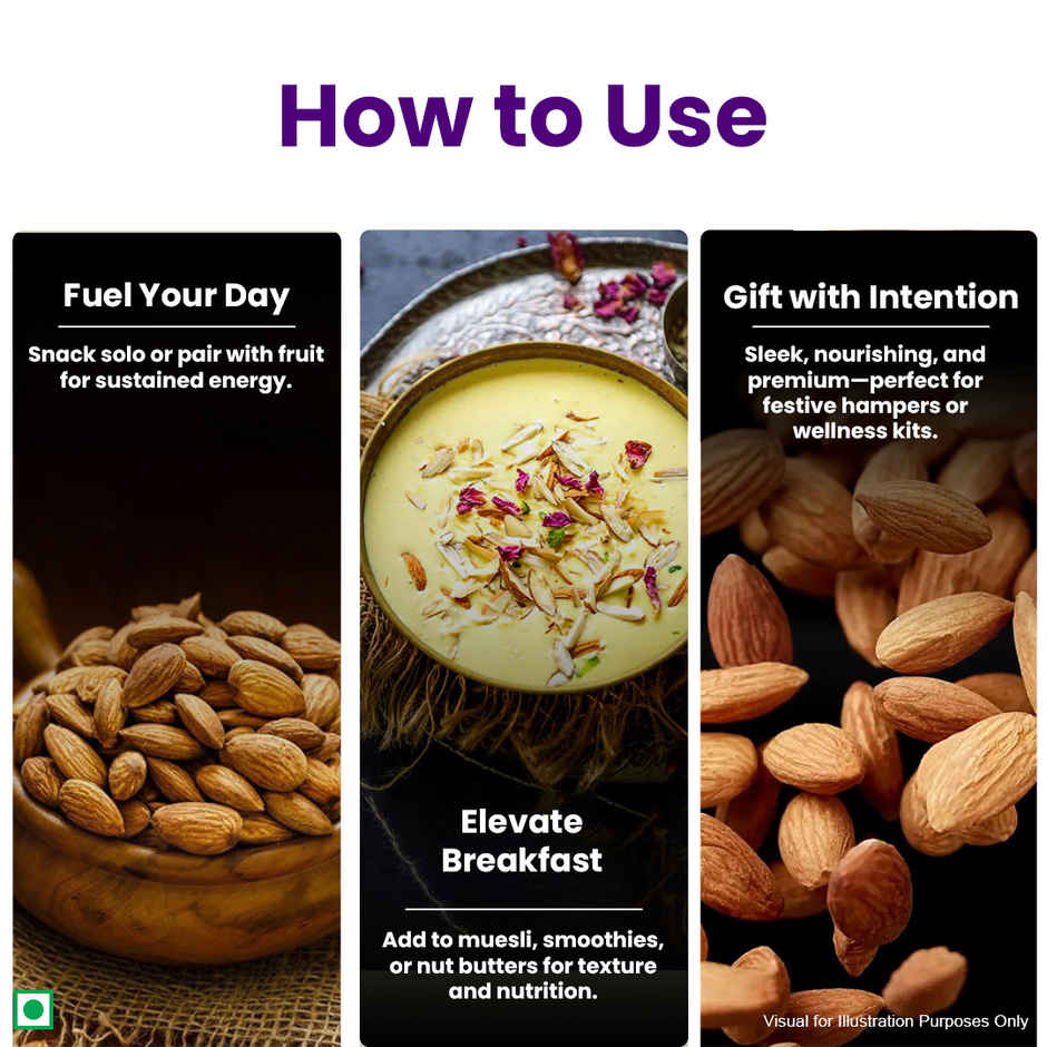 Kedia Pavitra California Almonds | Badam Giri