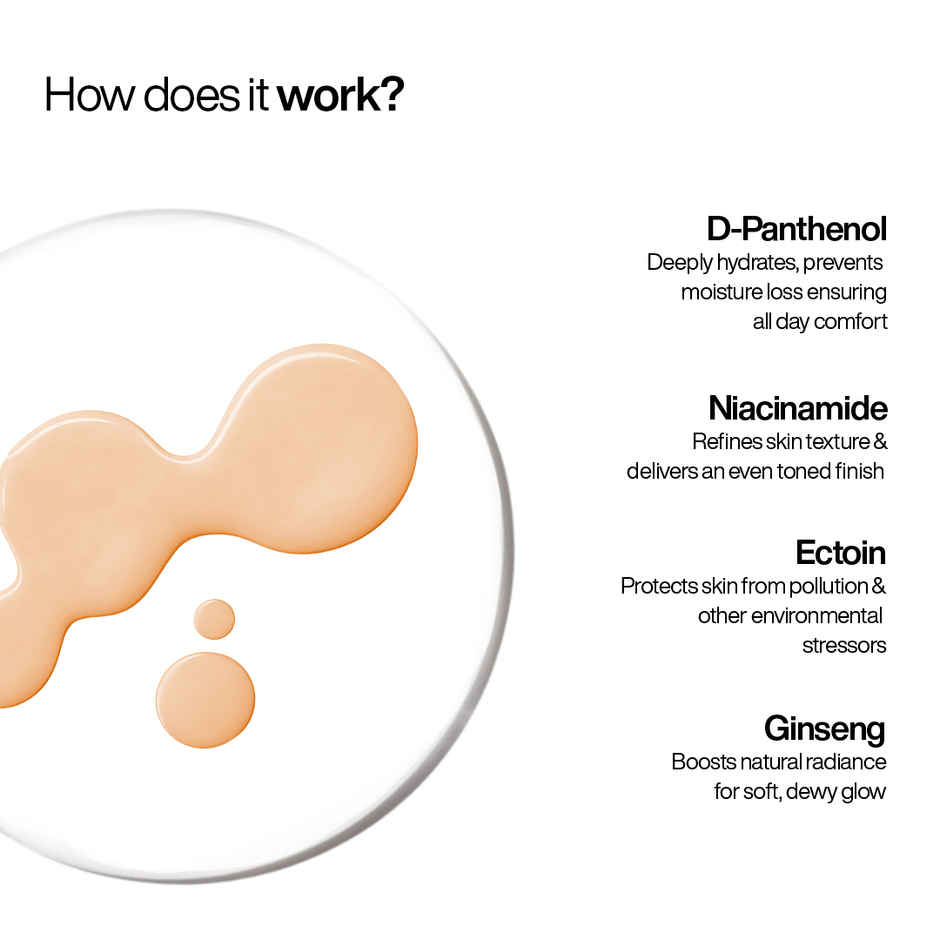 WishCare Daily Tinted Fluid Sunscreen SPF50PA++++ | L103 | All Skin Type | InVivo Tested