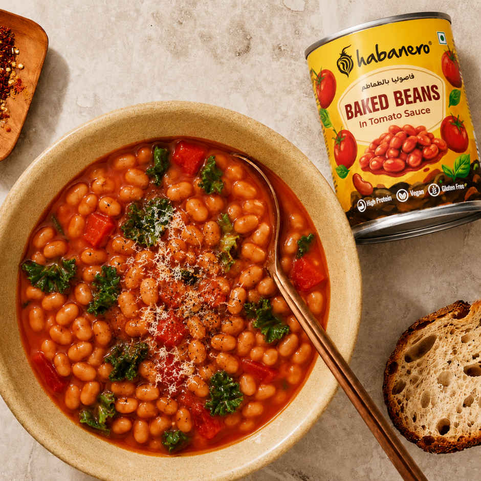 Habanero High Protein Spicy Baked Beans - Mexican Style 