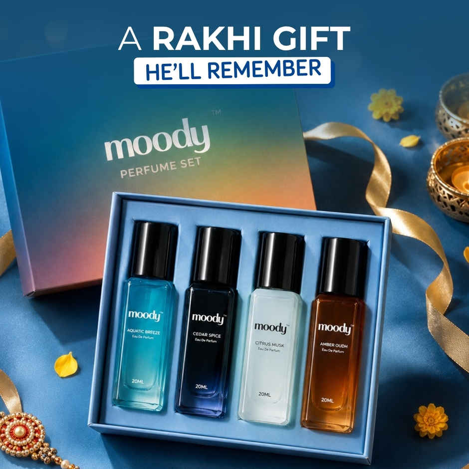Moody Perfume Gift Set Of 4 For Men | Perfume for Men