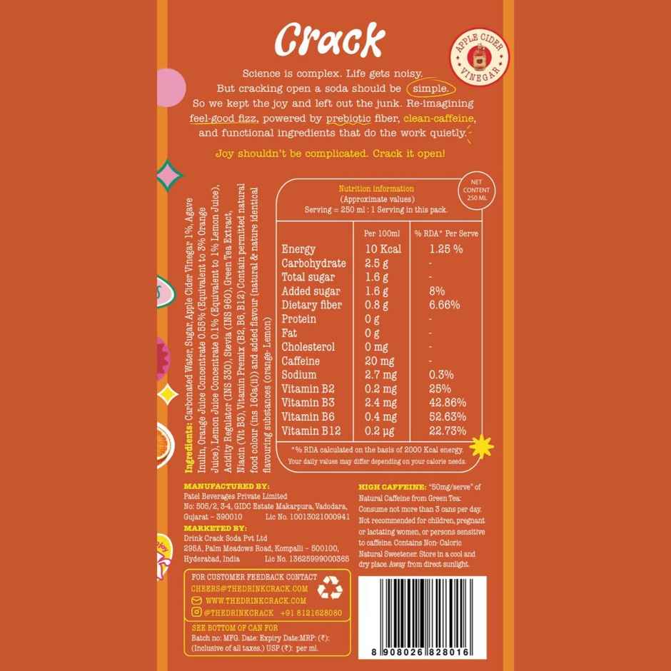 Crack Orange Drink