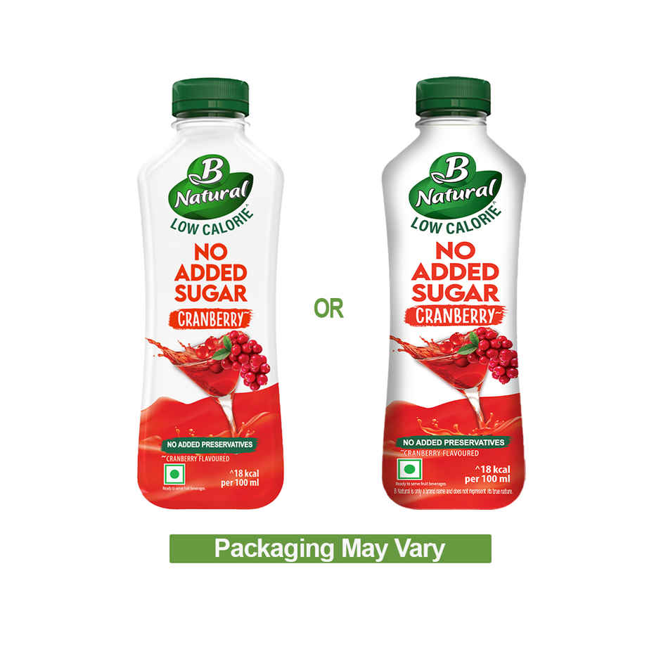 B Natural Cranberry Juice