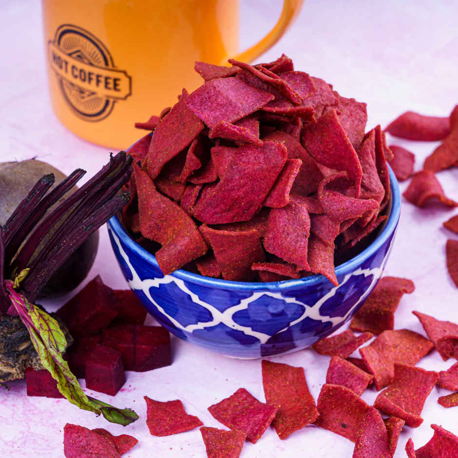 Healthy Master Baked Beetroot Chips