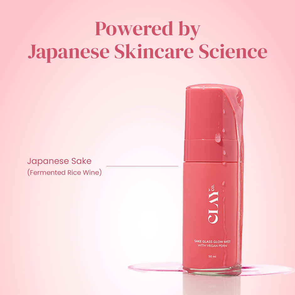 Clayco Sake Glass Glow Mist with Vegan PDRN