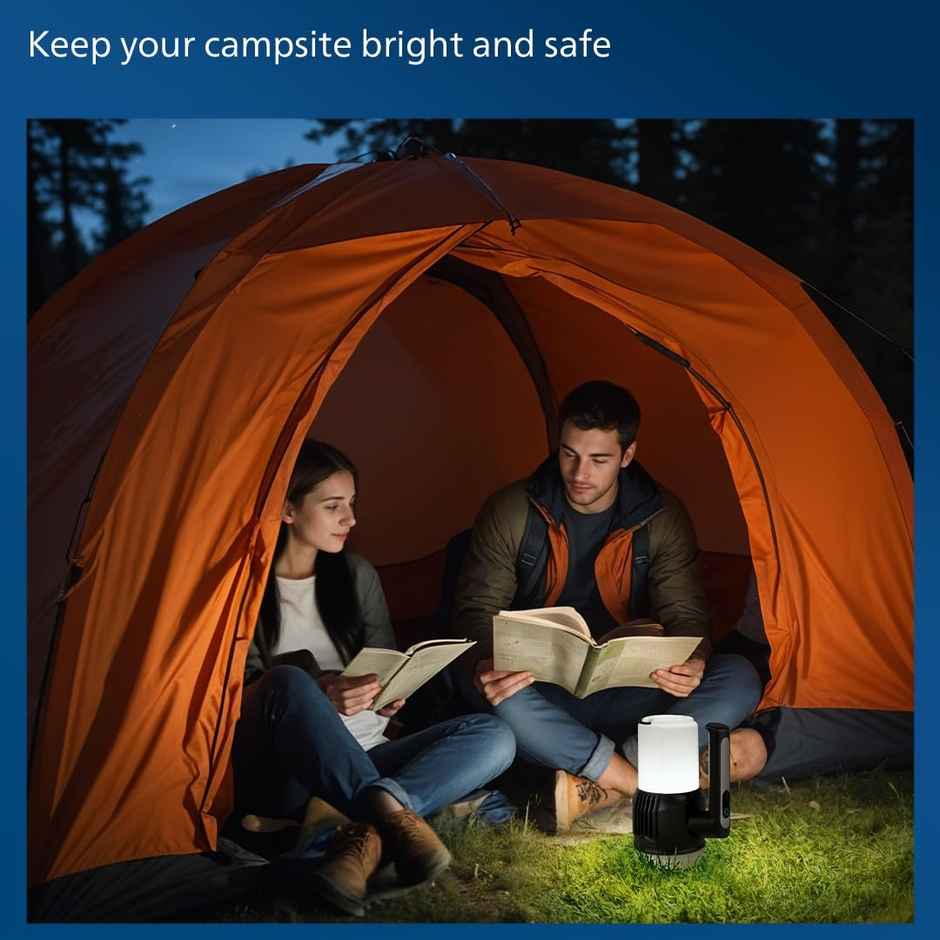 Philips Trek 5W Rechargeable Emergency Light |  2400 mAh Battery(Cool White + Warm White)