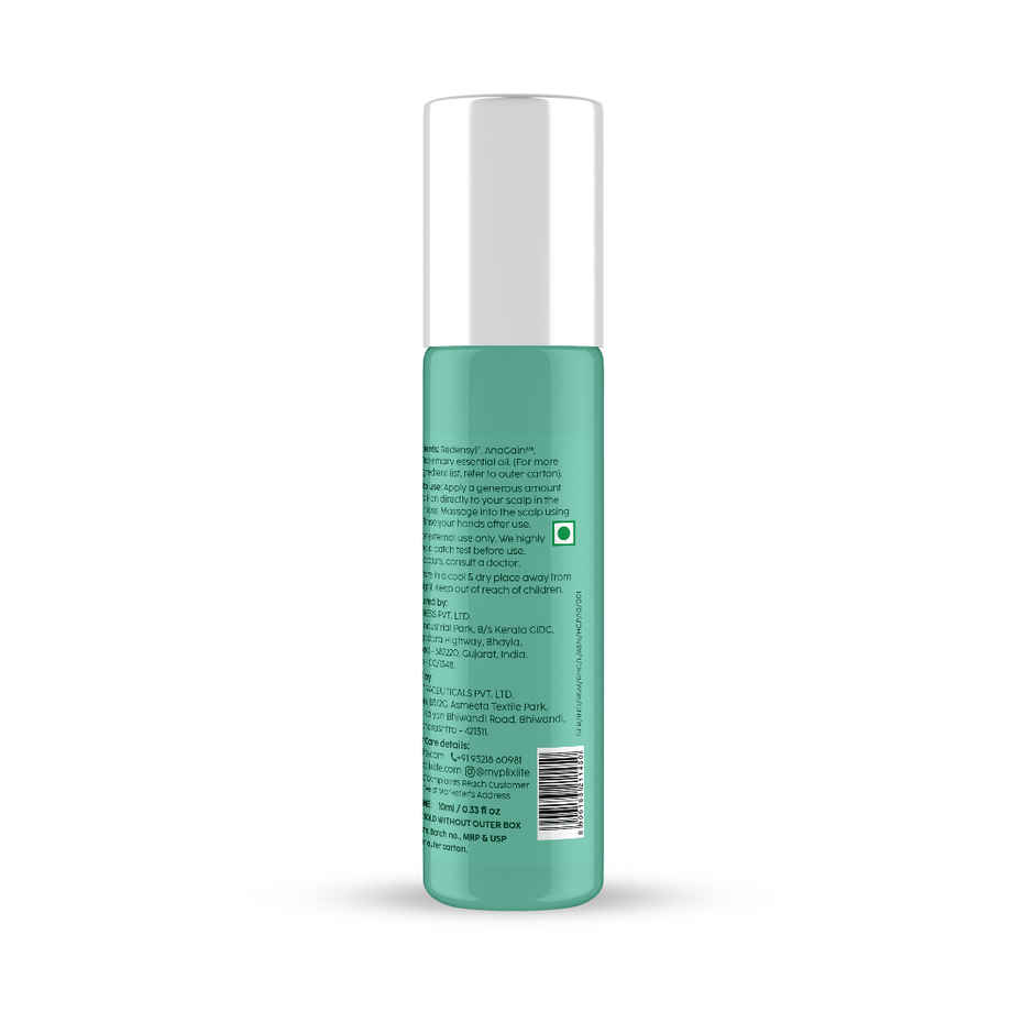Plix The Plant Fix Rosemary Hair Growth Advanced Serum Roll-On | Prevents Hair Fall Combo