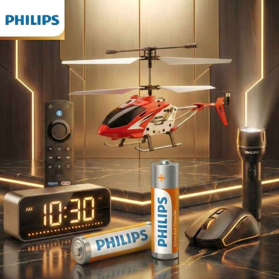 Philips R03L10B/94 Extra Zinc AAA Battery | 1.5V | Long Lasting | Leak Resistant 1.0 Piece