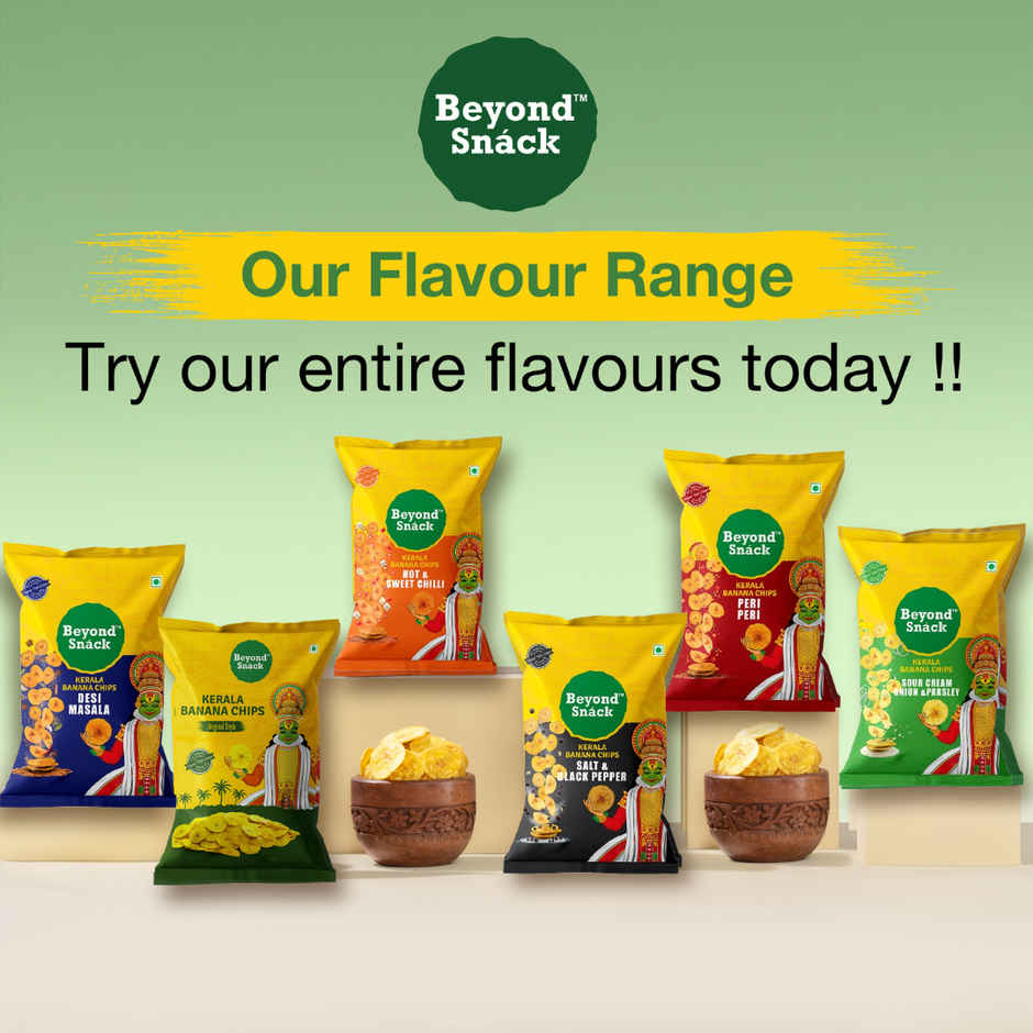 Beyond Snack Kerala Banana Chips | Sour Cream, Onion & Parsley