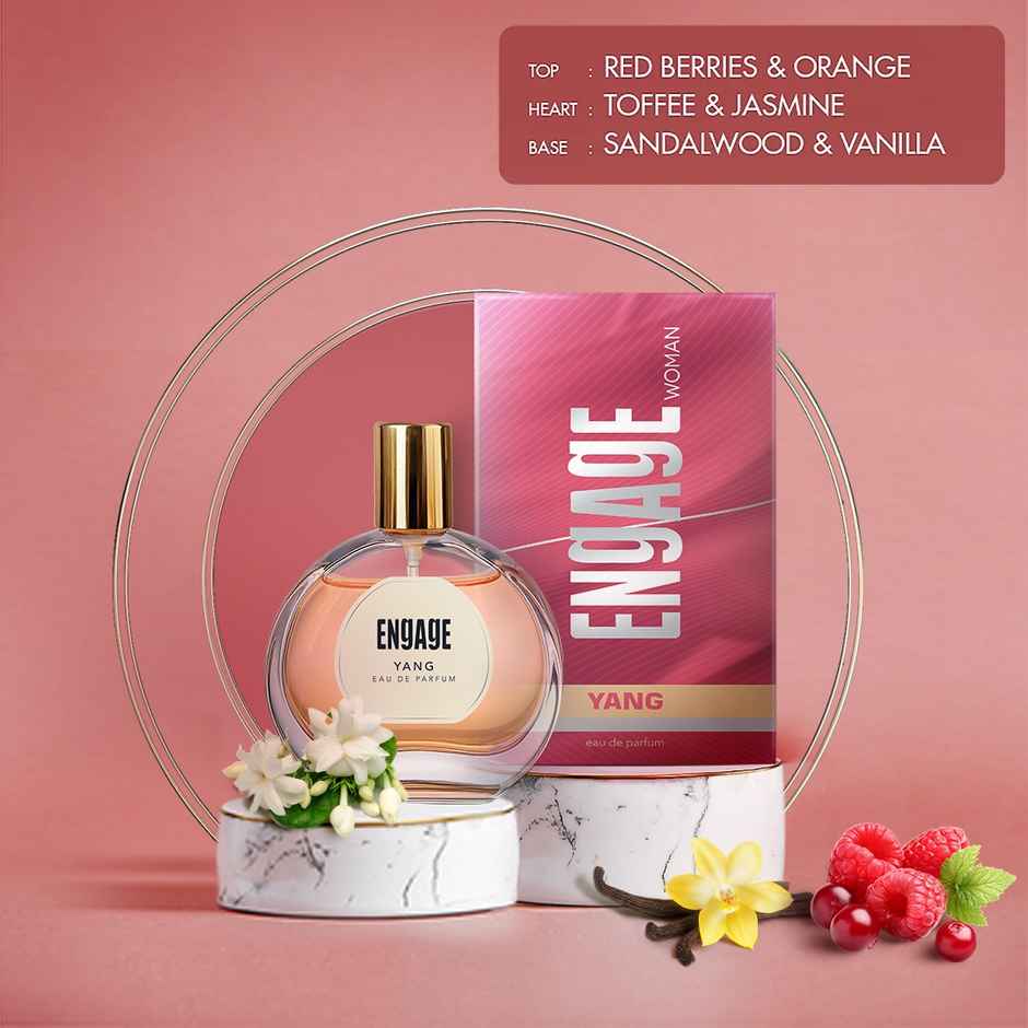 Engage Yang Eau De Parfum for Women - Fruity Floral | Long Lasting Fragrance