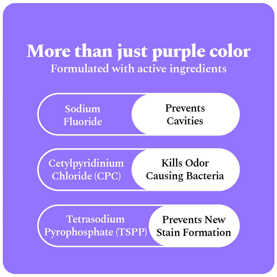 Perfora Purple Magic Whitening Mouthwash