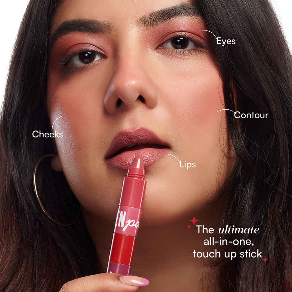 Gush Beauty Kiss Kit | Lip Oil + Pen Pal + Travel Pouch | 2-In-1 Lip Combo Gift Set