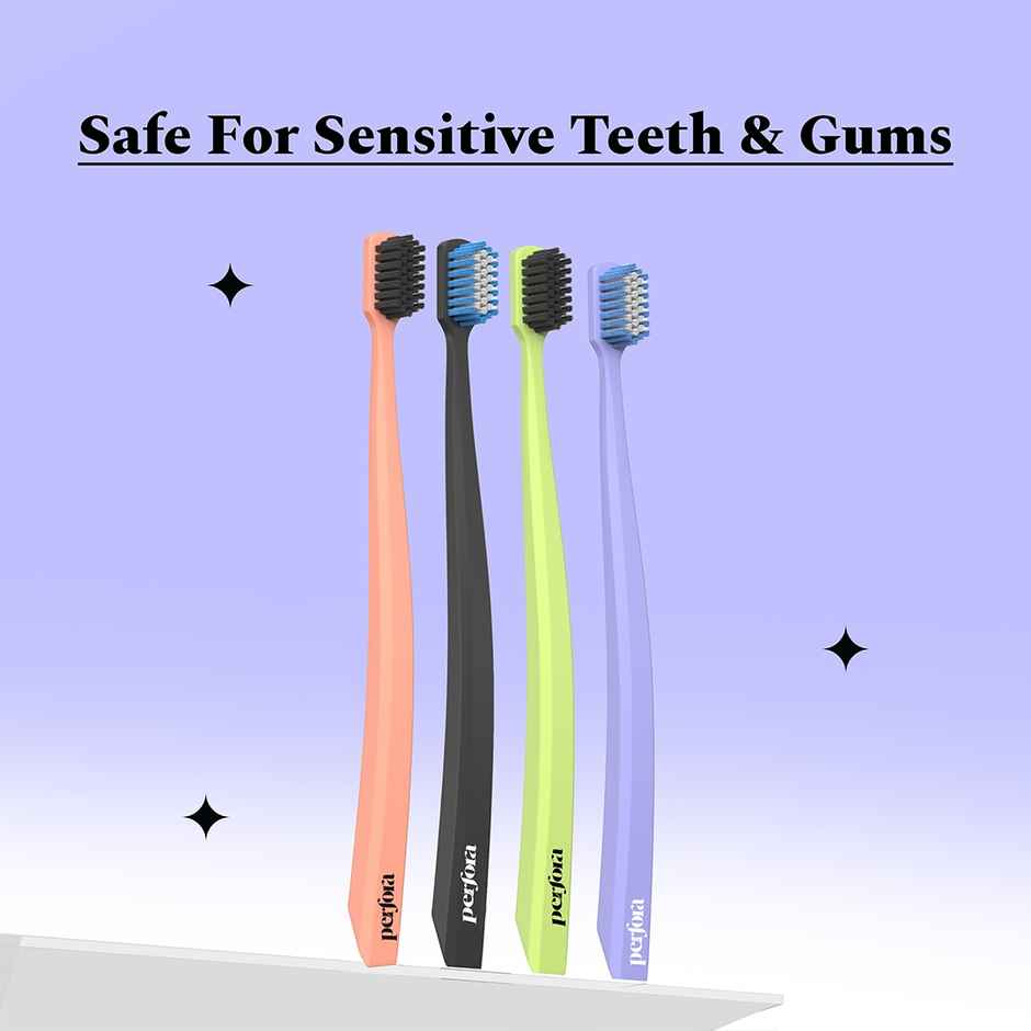 perfora lavender love toothbrush - ultra soft bristles