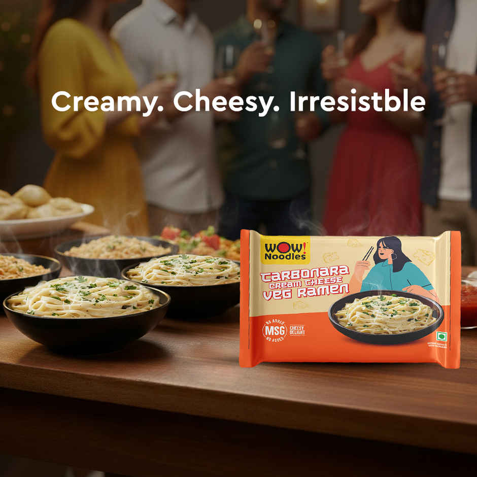 Wow! Noodles Carbonara Cheese Ramen