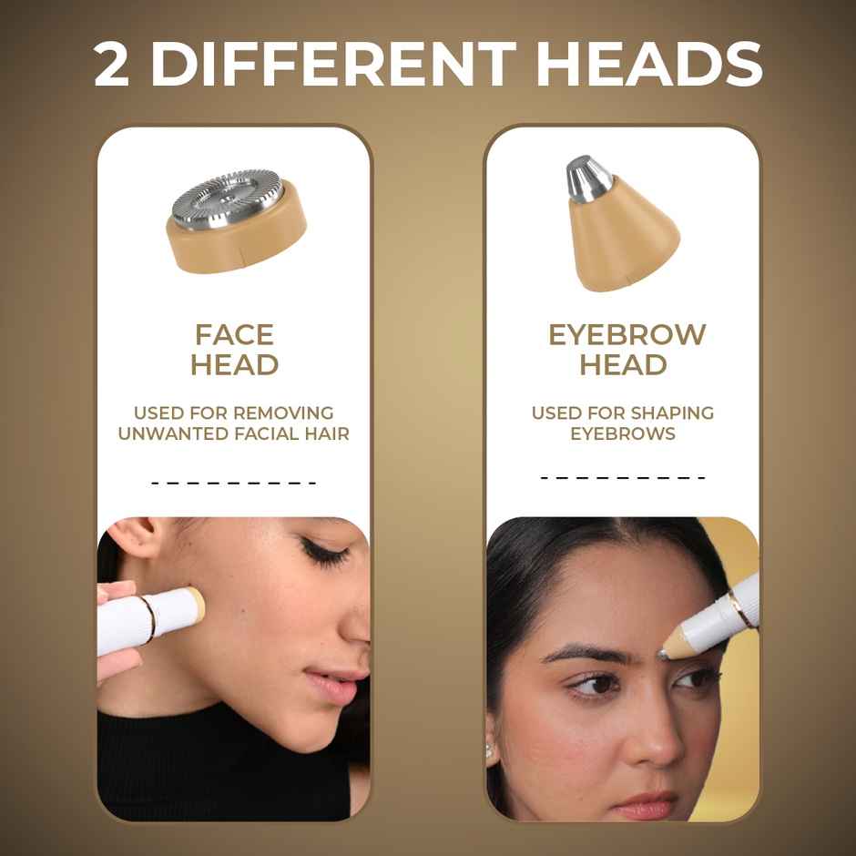 Winston 2 In 1 Face And Eyebrow Trimmer For Women