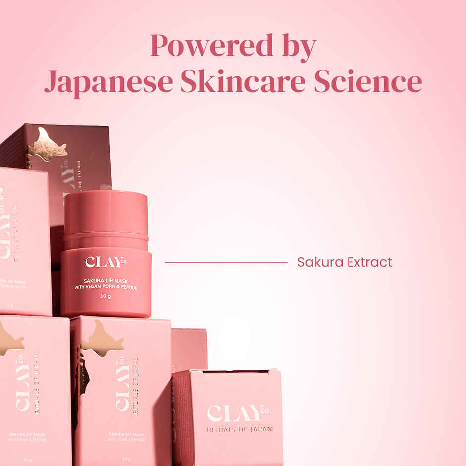 Clayco Sakura Lip Mask with PDRN & Peptide
