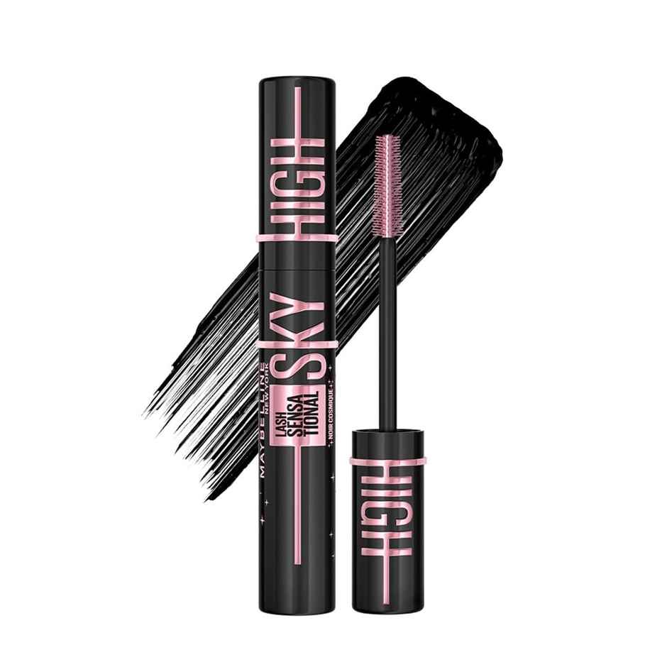 Maybelline Lash Sensational Sky High Waterproof Mascara, Cosmic Black | Limited Edition |Volumizing