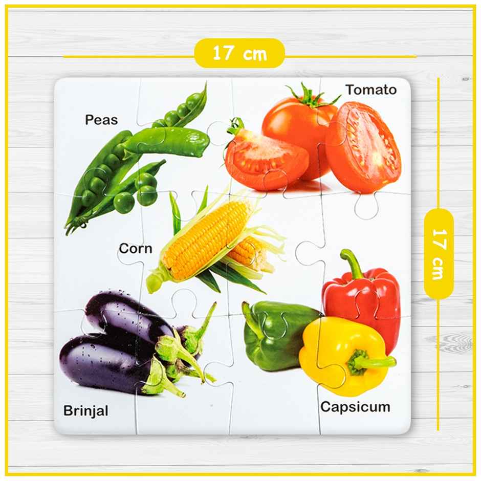 Ratna's Edu.Jigsaw Vegetable | Assorted