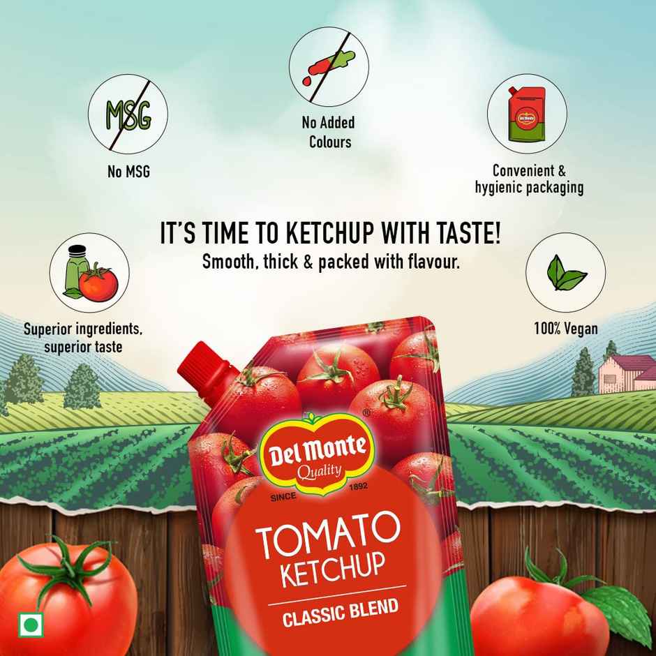 Del Monte Tomato ketchup | Sauce and Spread | Tomato Sauce