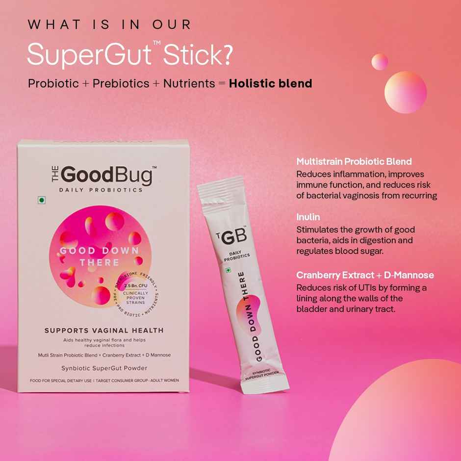 The Good Bug Good Down There SuperGut Powder