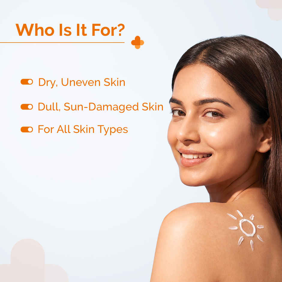 The Derma Co 1% Hyaluronic Moisturizing Sunscreen Body Lotion