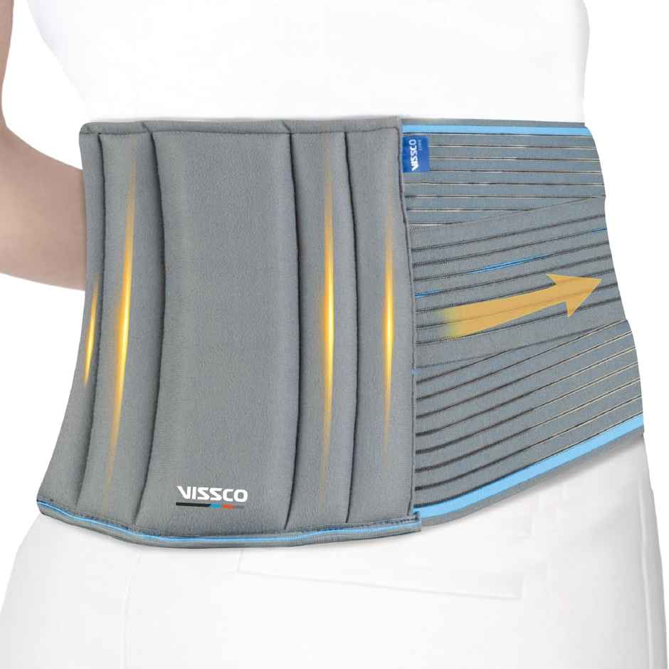 Vissco Lumbocare Lumbo Sacral Belt Grey L