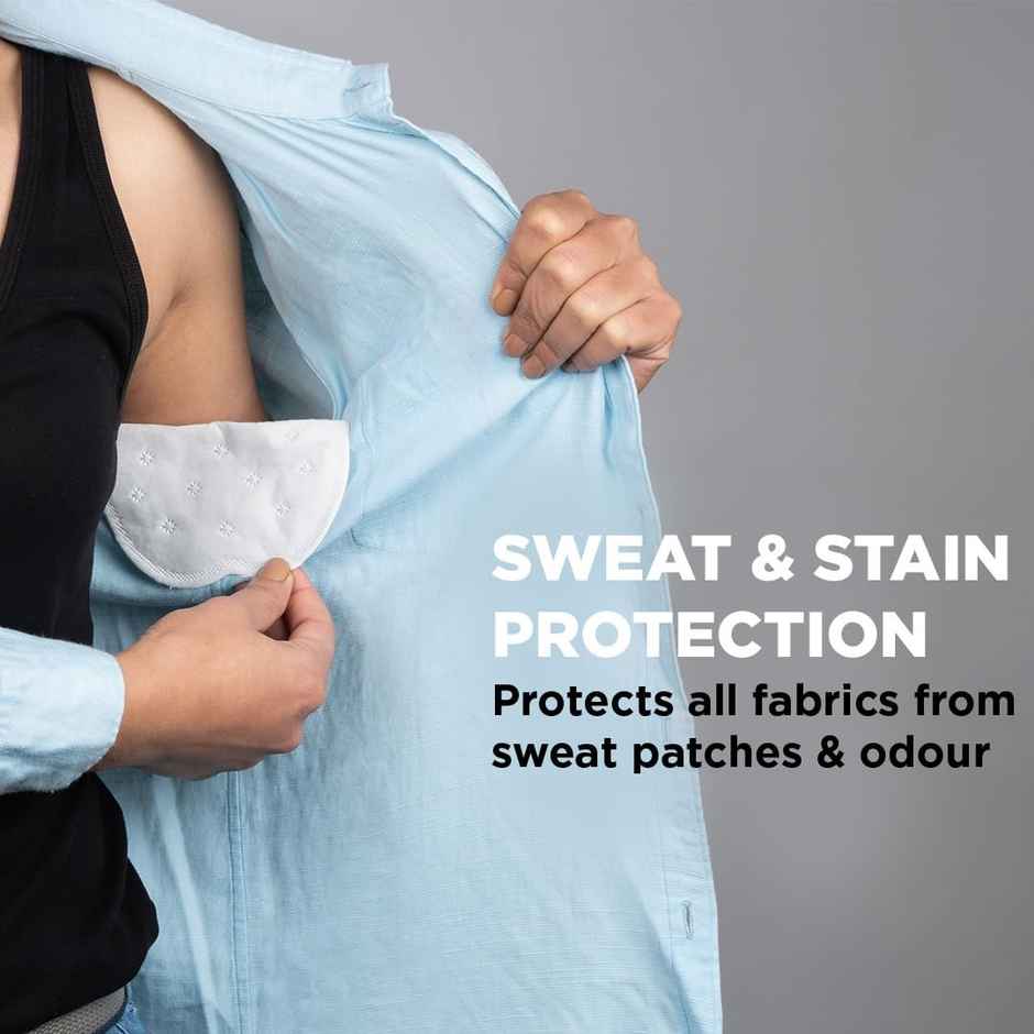 Bronson Professional Underarm Sweat Pads 5 Pairs Disposable Prevent Stains & Absorb Sweat