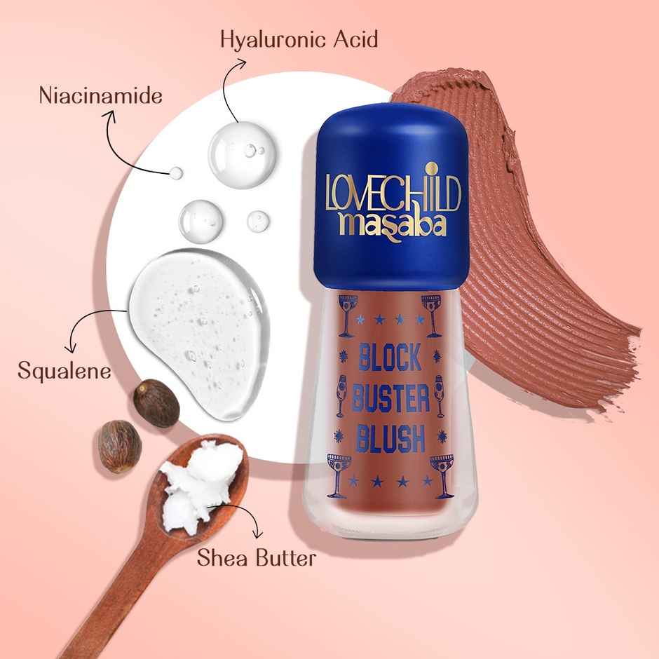 LoveChild Masaba -Blockbuster Blush - Peach Puchka