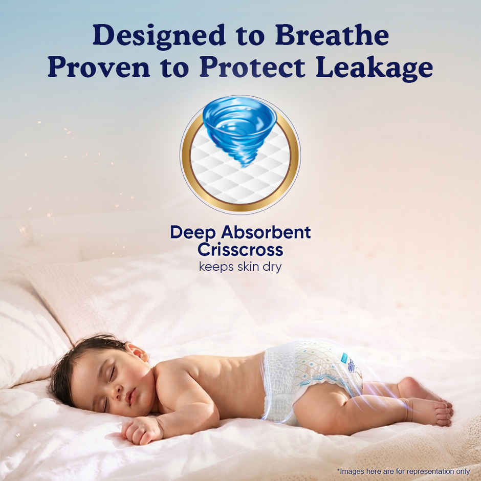 MamyPoko Pants Skin Breathe Care Baby Diapers | Size M | 7 to 12 kgs | Derma Tested