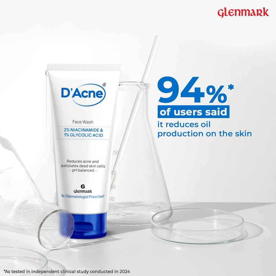 D'Acne Soft Face Wash Unclogs Pores And Prevents Pimples