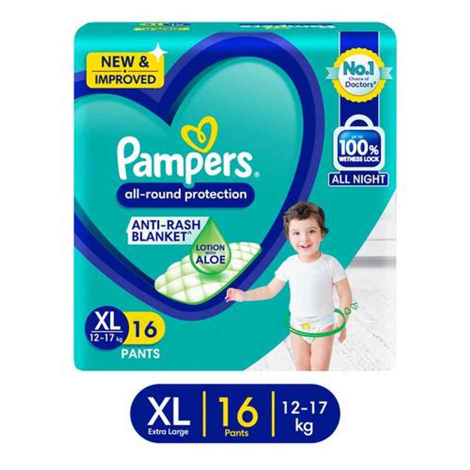 Pampers All Round Protection Pant Style Diaper | XL | 30 pcs