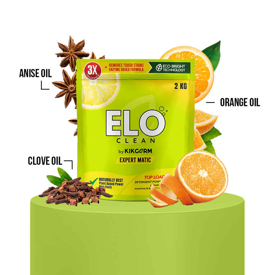 ELO Clean by Kikgerm Top Load Detergent Powder